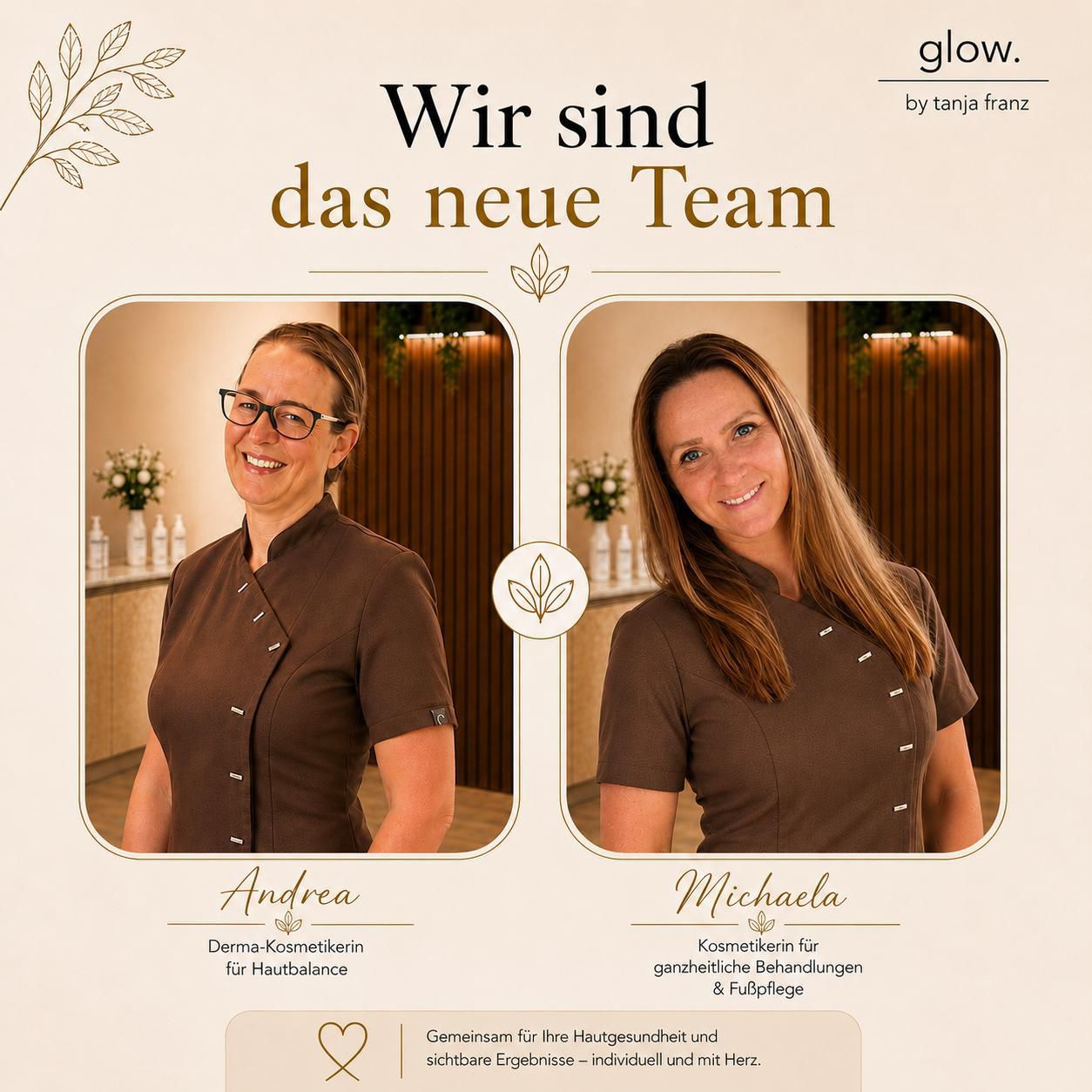 Das neue Team Andrea und Michaela